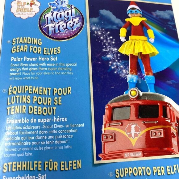 Elf On The Shelf MagiFreez® Polar Power Hero Set Magically Standing Gear - Picture 7 of 8